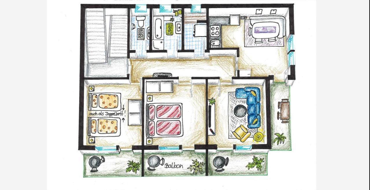 Angerpartments-Sonnige Grosse Wohnung Mit Balkon Und Kostenlosen Parkplatz Döbriach Dış mekan fotoğraf